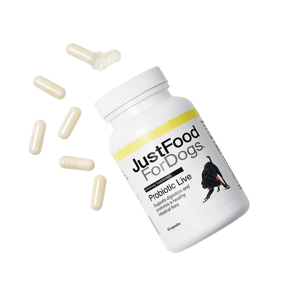 Just food on sale for dogs probiotic